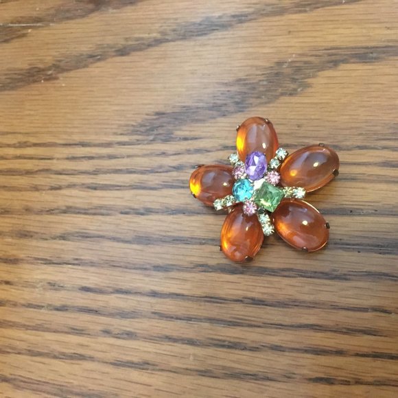 ♥ LAST CALL Lot of costume brooches - Picture 4 of 8